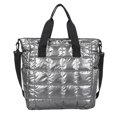 thumbnail image 1 of Bolso de nailon con asa superior para mujer, bolso con rejilla de hilo bordado, bolso de hombro, 1 of 5