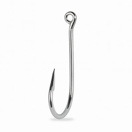 Mustad Big Game Tarpon & Tuna Hook, Size 8/0, Forged, 10Pk