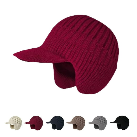 2026 New Cozy Head Beanie,Cozyhead Beanie,with Brim and Ear Flaps,Elastic Fabric for Unisex