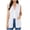 White, variant on Summer Cardigans for Women with Pockets Sleeveless Dressy Casual Lightweight Casual Open Front Outerwear Vest (XL, Navy)