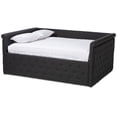 thumbnail image 1 of Baxton Studio Amaya Tufted Full Daybed in Dark Grey, 1 of 8
