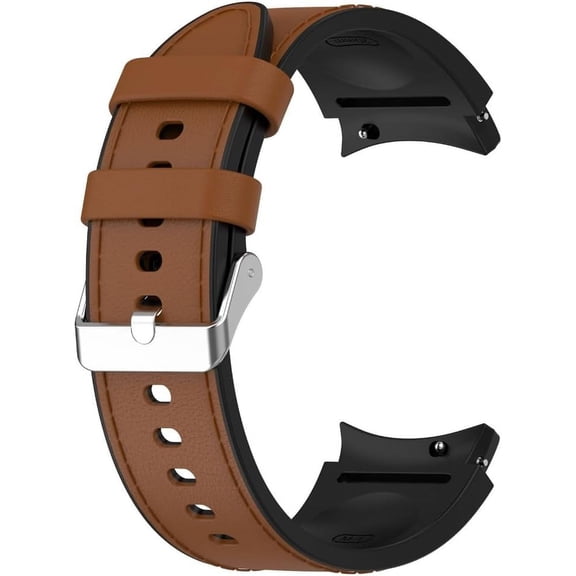 KOMI Smartwatch Loop -scratch Silicone Wristband Fashionable BraceletsFit for Watch 6/5/4 Comfortable Strap Brown