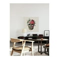 thumbnail image 3 of Marmont Hill Flower Face Painting Print on Wrapped Canvas, 3 of 3