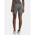 thumbnail image 4 of Athletic Works Women's and Women's Plus High Rise Bike Shorts, Size XS-4X, 4 of 4