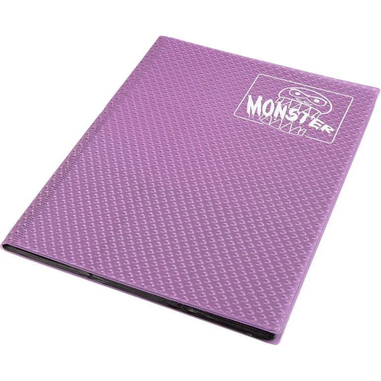 Monster Binder - 9 Pocket Trading Card Album - Holofoil Purple (Anti-Theft  Pockets Hold 360+ Cards)