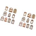 thumbnail image 4 of 20 hojas de Material de puerta y ventana hueca Vintage, papel decorativo, tarjeta de Collage para ventana y puerta hueca para diario, álbum de recortes, 4 of 5