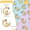 thumbnail image 3 of U8MO 20x Crescent Moon Bunny Rabbit Charms Pendants for DIY Necklace Jewelry Making, 3 of 7