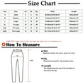 thumbnail image 3 of up to 60% off Gifts Usmixi Womens Drawstring Trousers Casual Solid Elastic Waist Long Pants Cotton Linen Plus Size Straight Tapered Pants with Pocket Dark Gray m, 3 of 5