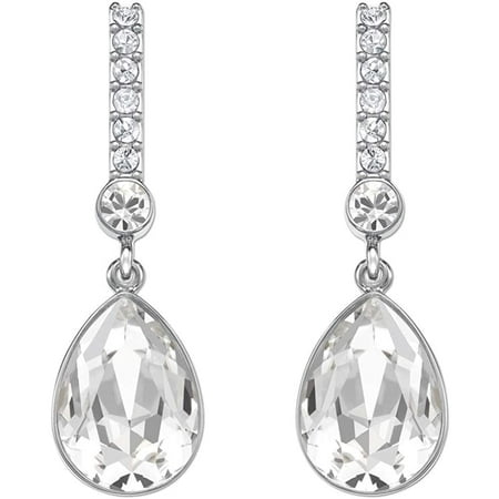 Authentic Crystal Attention Pierced Earrings 5036781
