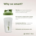 thumbnail image 3 of Licuadora de botella mezcladora Gade Nutrition - 16 oz - 400 ml | Sin BPA y sin ftalatos | Taza de la coctelera de la bebida de la proteína del entrenamiento previo, tapa a prueba de fugas, 3 of 4
