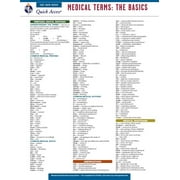 Quick Access Medical Terms: The Basics - Rea's Quick Access Reference Chart, (Hardcover)