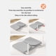 thumbnail image 4 of Barandilla De Seguridad Lateral Para Cama Infantil, Protector Plegable Ajustable Portátil Para Cunas, Cama De Tamaño Completo, 4 of 7
