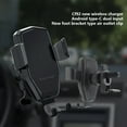 thumbnail image 5 of Dezsed Portable Charger Clearance Mobile Wireless Charging Mobile Phone Holder 15W Fast Charging Type-C/Fine Dual Input Interface Ios Android Universal Black, 5 of 9