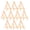 Beige, variant on Qsnailfrr10pcs Mini Wooden Easel 5" Tabletop Stand for Crafts & Photos
