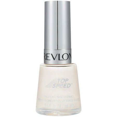 Revlon Top Speed Fast Dry Nail Enamel, 020 Sheer Pearl, 0.5 fl oz ...