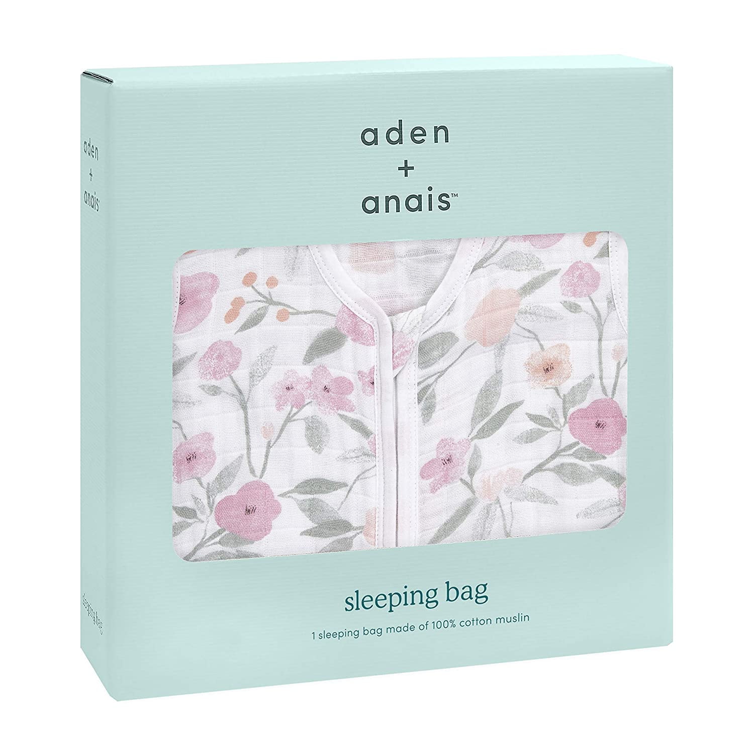 aden + anais, classic sleeping bag, ma fleur-garden party