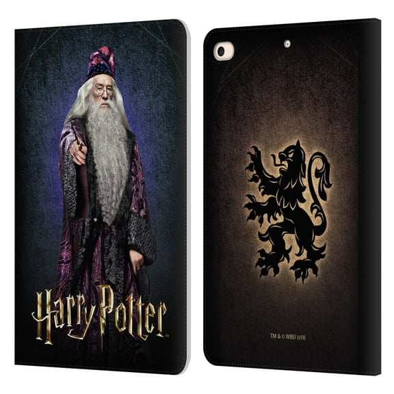 Head Case Designs Officially Licensed Harry Potter Chamber Of Secrets IV Albus Dumbledore Leather Book Wallet Case Cover Compatible with Apple iPad mini (2019)