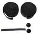 thumbnail image 1 of Cintas antideslizantes para manillar de bicicleta de carretera de PU, envoltura suave y transpirable para manillar de bicicleta de montaña (negro), 1 of 10
