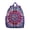 Purple-39, variant on Seahorse Student Backpack – Tropical Nautical Life Cute Cartoon Coastal Underwater Shells Waves Jellyfish Plants Starfish Print