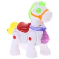 thumbnail image 1 of FELTECHELECTR Pony eléctrico con correa para niños pequeños, juguete educativo, caballo eléctrico, encantador caballo de juguete, caballo eléctrico para niños., 1 of 7
