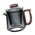 thumbnail image 1 of GROWTH TANK 490ml Glass Teapot Blooming Flower Tea Tea Kettle for Kitchen Tea House Home B, 1 of 9