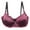 Red, variant on Elvqul Bras for Women Underwire Push up Plus Size Breathable Juniors Bras Lightweight 36C-48E