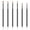 Black, variant on Artdone Nail Dotting Tools 6PCS Double-ended Nail Art Brushes Kit Nail Art Gel Polish Liner Brushes Design Pen For Nail Drawing And Nail Paint Brushes Small Detail Brushes