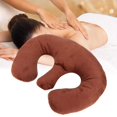 thumbnail image 1 of Cojín de Almohada de Masaje SPA Café Oscuro para Salón de Belleza, 1 of 9