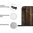 thumbnail image 6 of Brown Wooden Oven Mitts and Pot Holders Sets for Kitchen 4 Pcs 7"X11" Heat Resistant Baking Cooking, 6 of 6
