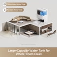 thumbnail image 5 of MOVA S70 Roller Robot Vacuum and Mop, Mopping with 4700Pa Downward Pressure, 30,000Pa Suction, Ultra Slim Body, Edge-to-Edge Cleaning, Auto 80°C Self-Cleaning Roller Mop, 5 of 11