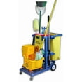 thumbnail image 2 of Janitor Cart - Blue, 2 of 4