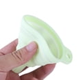 thumbnail image 2 of Wdftyju Mini tolva de embudo de aceite líquido plegable de silicona portátil/verde claro nórdico Wdftyju 2mq1wb5tr4tw9dg9D05, 2 of 7