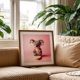 thumbnail image 3 of Koala with surfboard - Photography Surfboard Animal Tropical Humor Pastel Unframed Wall Art Print 18 x 18 inches, 3 of 9