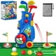 thumbnail image 1 of Set de golf Letapapa para niños pequeños con palos, pelotas de 3 a 6 años, azul, 1 of 6