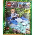 thumbnail image 2 of LEGO Monde Jurassique : Owen Minifigurine avec Speeder de Marais et Bébé Raptor, 2 of 7