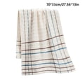 thumbnail image 3 of Hand Towels for Bathroom,13.38x27.55 Inch,Home Soft Cotton Absorbent Hand Towels for Bath, Hand, Face, Gym and Spa(White), 3 of 7