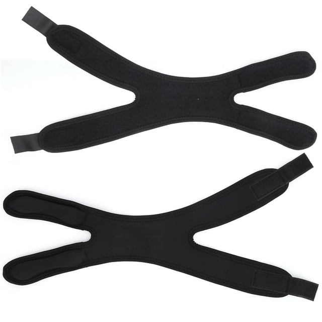 LAFGUR Sangle de Genou pour Course, 2 Pcs Sangle de Protection pour Genou Rotule Ajustable Support d'Articulation du Genou pour Course, Sangle de Rotule