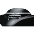 thumbnail image 2 of Kuryakyn 2631 Motorcycle Accessory: Tri-Line Windshield Trim for 2014-19 Harley-Davidson Touring & Trike Motorcycles, Chrome, 2 of 3