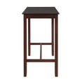 thumbnail image 3 of Linon Claridge Table de Pub Hauteur Bar en Bois 42 Pouces, Fini Brun, 3 of 8