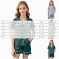 thumbnail image 4 of WXFAZCVU Girls' Short Sleeve Pajama Set Button Down Shirt and Shorts Soft Kids Sleepwear Size 4-5 Years, 4 of 4