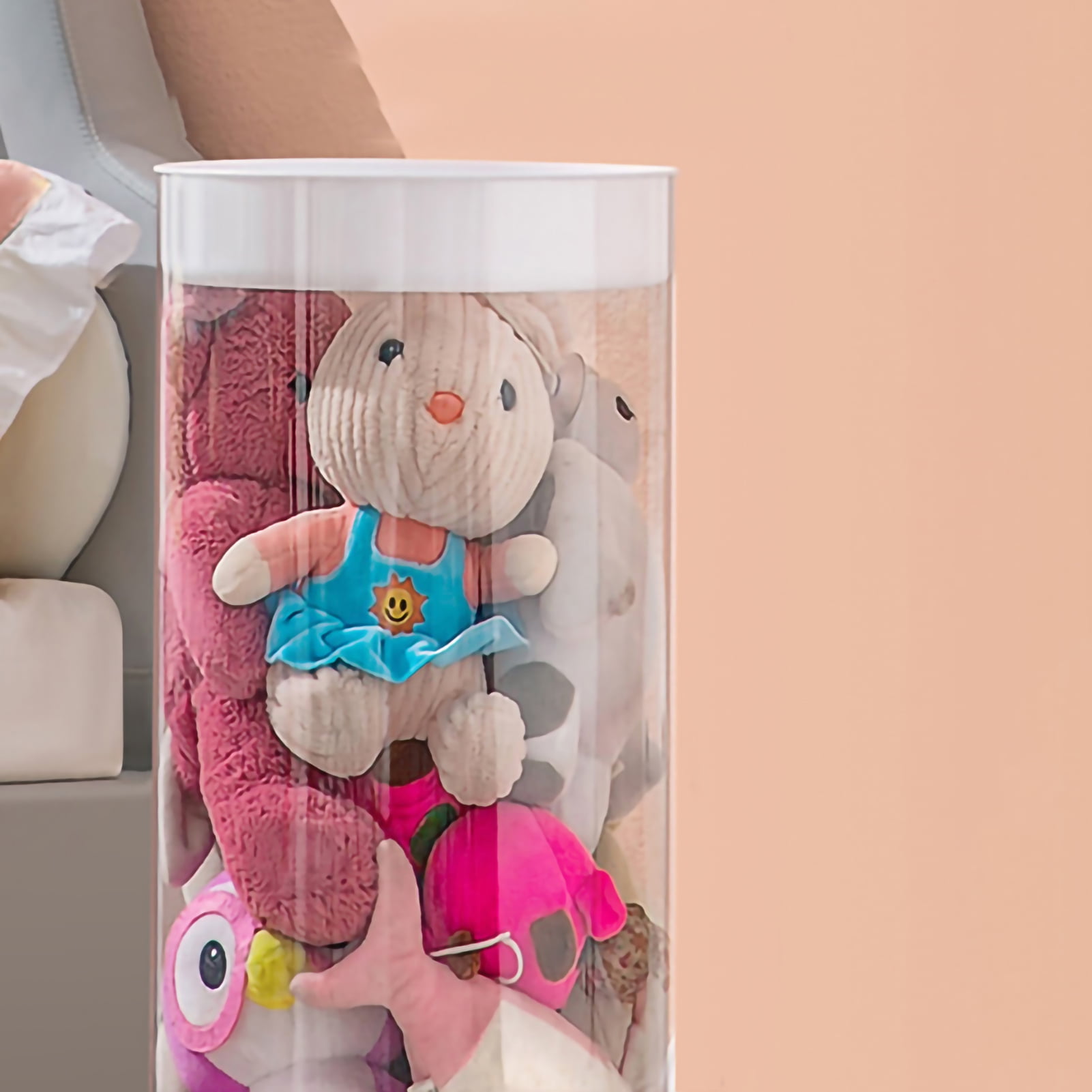 Animal Storage Porta Peluche Ikea Mueble Organizador Juguetes Tubo
