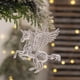 thumbnail image 4 of Adornos navideños de cristal para decorar árboles: adornos de carámbanos de ciervo acrílicos colgantes con colgantes en forma de gota, accesorios para fiestas en el hogar, 4 of 5