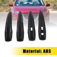 thumbnail image 4 of Set of 4 Gloss Black Door Handle Cover Trim Fit for 2019-2023 Nissan Altima, 4 of 7