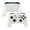 White, variant on eXtremeRate White Faceplate Backplate Handles Replacement Grip Housing Shell for Nintendo Switch Pro