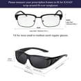 thumbnail image 4 of Gafas de Sol Polarizadas IGnaef UV400 para Usar sobre Anteojos - Unisex, 4 of 6