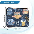 thumbnail image 3 of Laptop Bag Briefcase Computer Inner Bag Computer Bag Laptop Sleeve Case for Work Travel School Blue Owls, 3 of 8