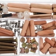 thumbnail image 2 of 95-Piece bed Hardware Replacement Kit with Socket Cap Screws, Bolts, Nuts, and Wooden Dowels for Bed and Furniture Assembly, 2 of 8