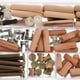 thumbnail image 2 of Juego de 95 tornillos para cuna, kit de repuesto para camas dobles, pernos, tuercas cilíndricas y tacos de madera, tornillos de cabeza hueca hexagonal y tuercas para cabeceros y muebles., 2 of 7