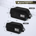 thumbnail image 6 of Pavilia Extra Large Tactical Toiletry Bag for Men, Hygiene Travel Bag, Military Dopp Kit, Water Resistant Molle Pouch, Mens Shaving Grooming Essentials, Bathroom Shower Small Organizer Case, Black, 6 of 9
