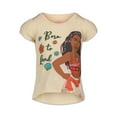 thumbnail image 2 of Princess Moana Rapunzel Tiana Toddler Girls 4 Pack T-Shirts Toddler to Big Kid, 2 of 5